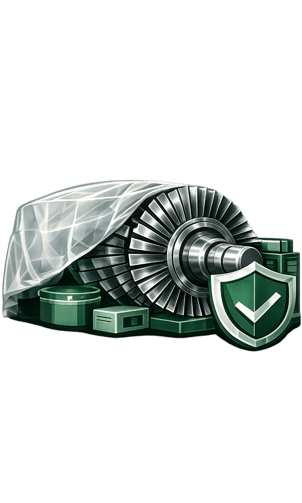 حفظ الأصول وبرامج الخروج المؤقت عن الخدمة والتخزين